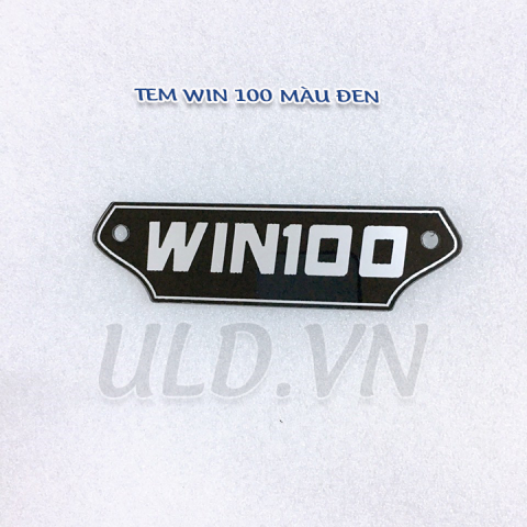 tem win 100 màu đen|phụ tùng xe máy