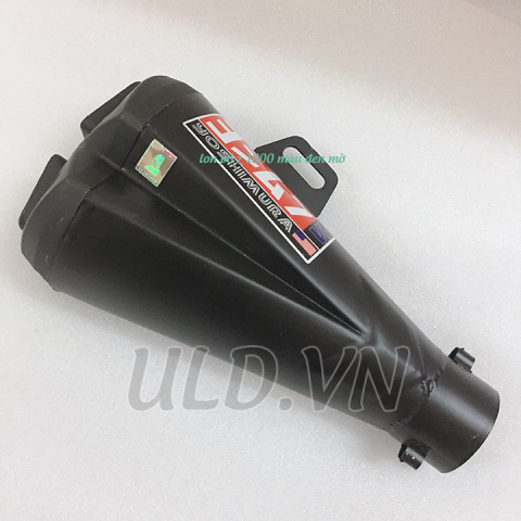 lon pô xe z 1000 inox phun sơn điện tử màu đen mờ | phụ tùng xe máy