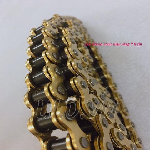 xích xe winner sonic 9 li vàng zin|phụ tùng xe máy