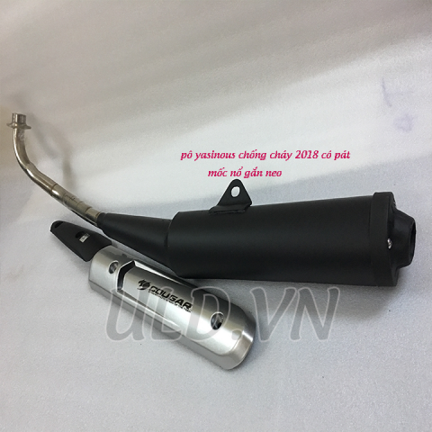 pô sirius 2018 sơn chống cháy mốc nổ gắn future neo|pô xe máy