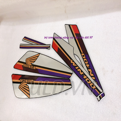 decal dán xe gắn máy|tem thùng xăng cốp win đời 97