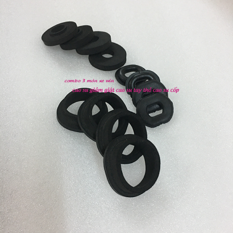 combo 3 món cao su giảm giật tay thỏ cốp xe win|phụ tùng xe máy