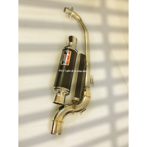 Pô k 1 gắn dr w màu đen