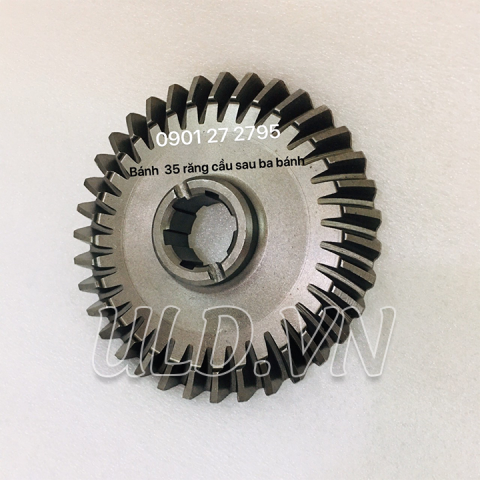 Bánh 35 răng cầu sau xe ba bánh