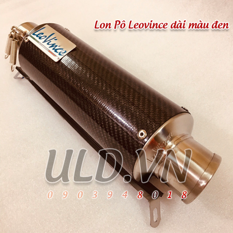  Lon Pô Leovince dài màu đen