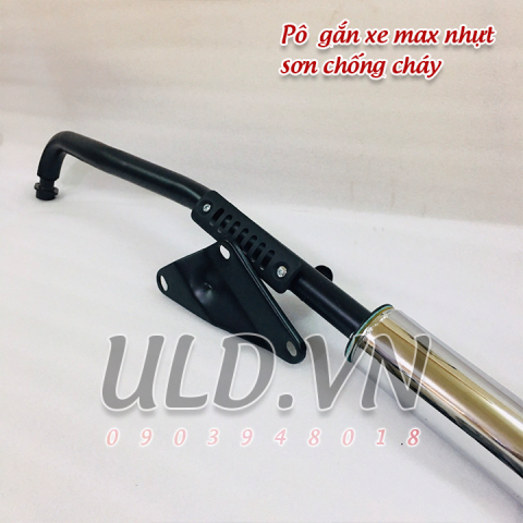 Pô gắn xe max nhựt sơn chống cháy 